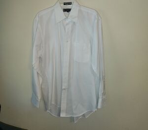 Oleg Cassini White Dress Shirt